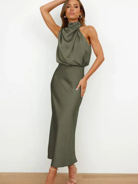Benthe - Off-Shoulder Midi-Kleid