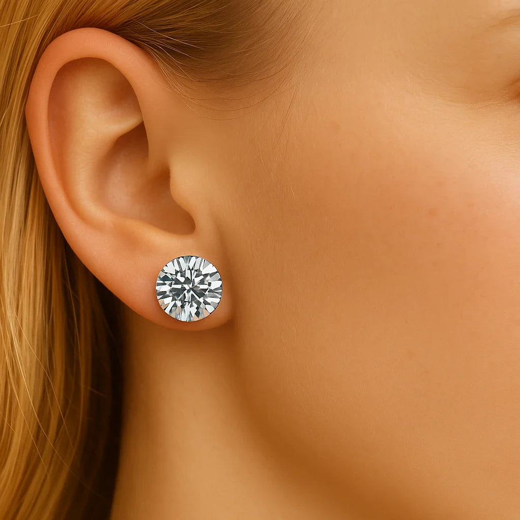 Set aus 3 Paar eleganten Ohrringen