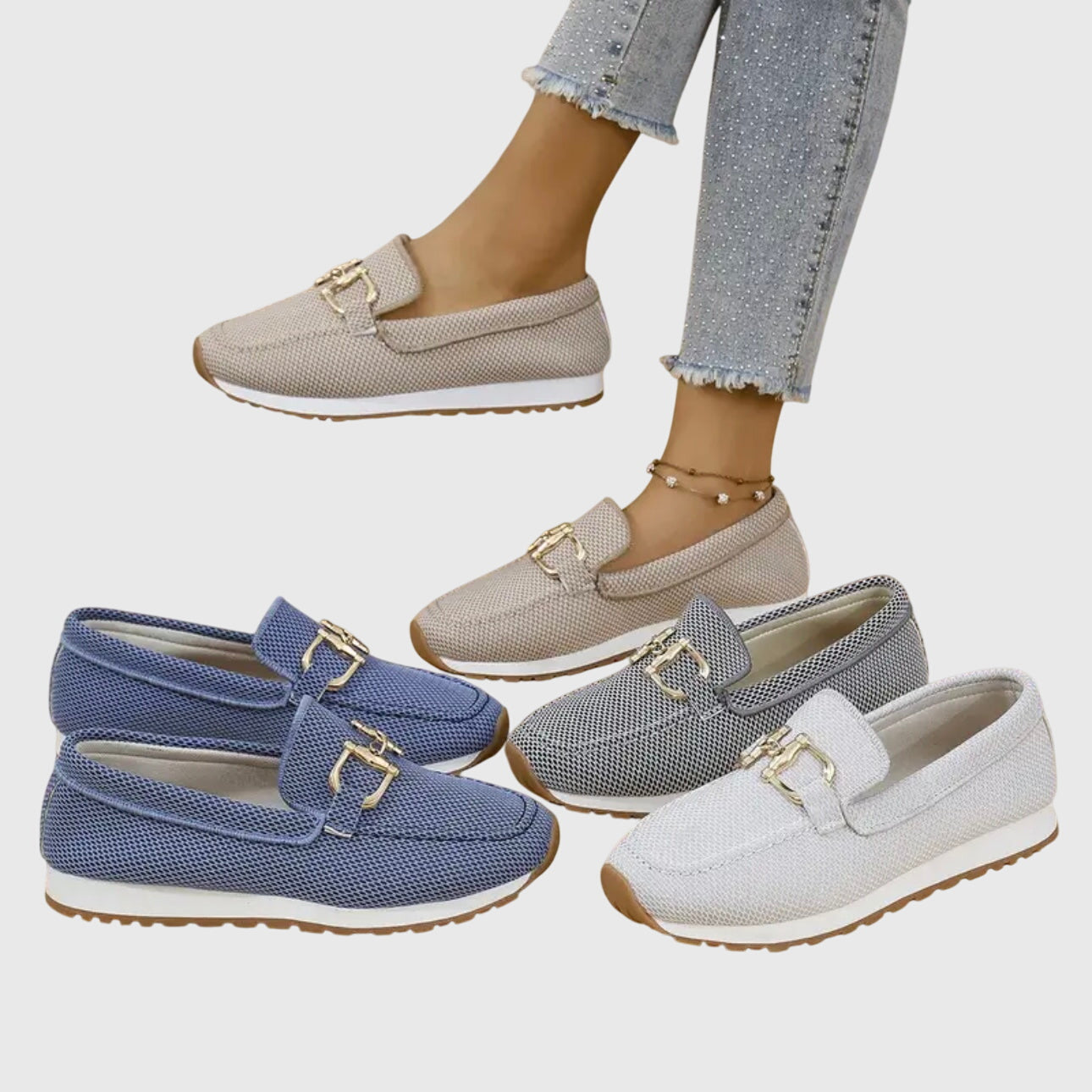 Susie™ | Bequeme Sneakers im Mokassinstil