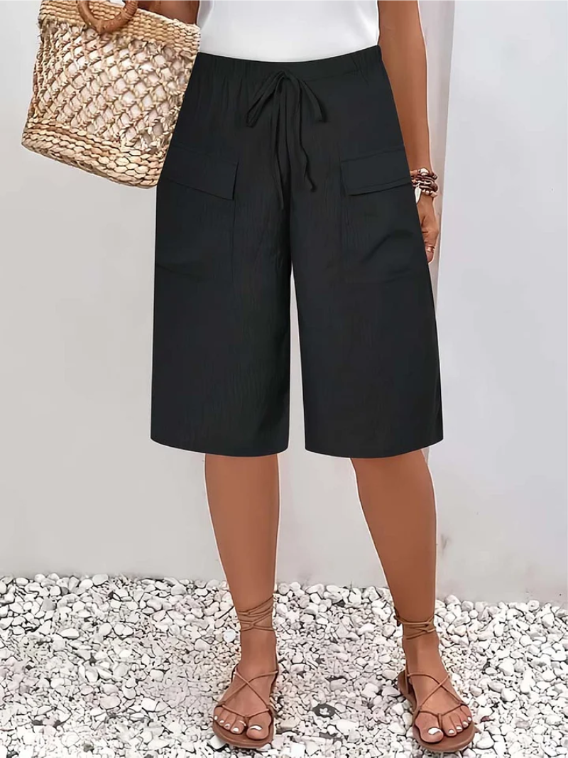 Lina – Kurze Hose mit elastischem Bund