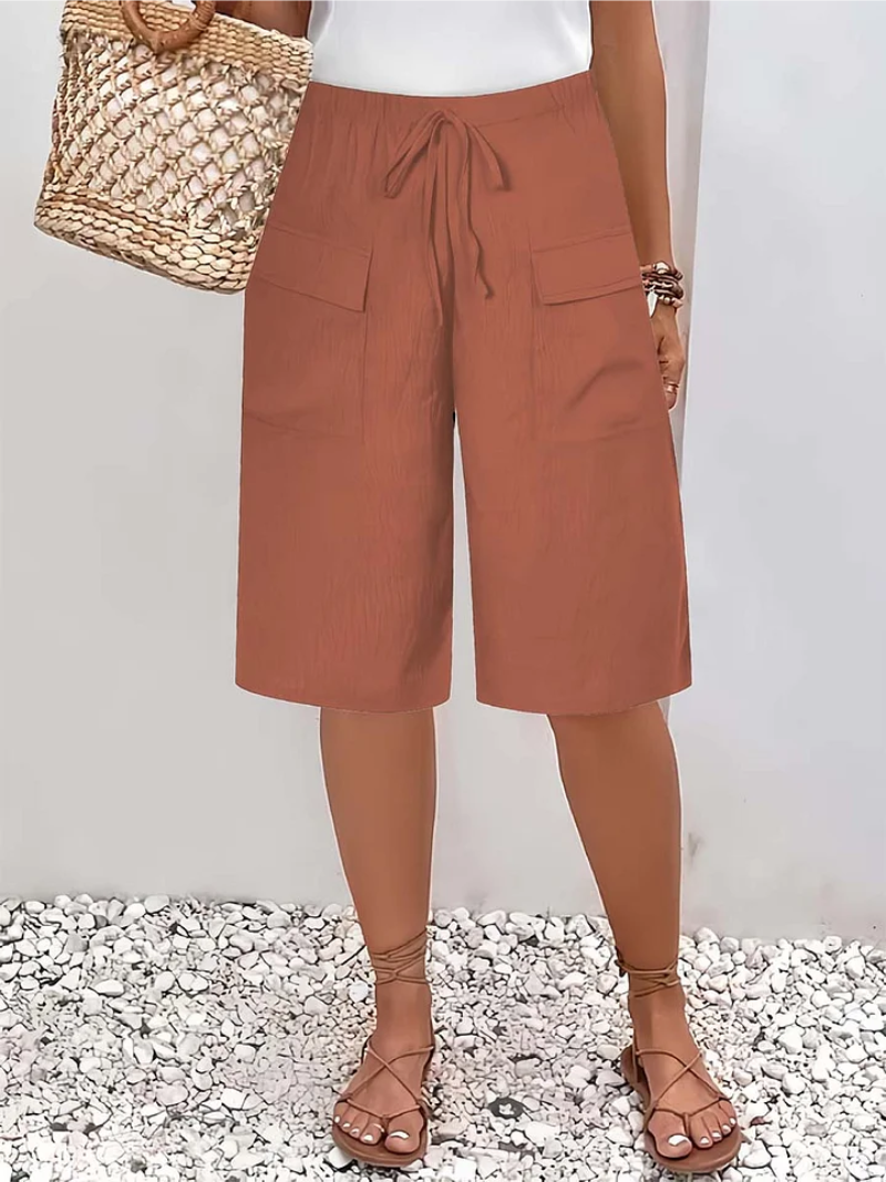 Lina – Kurze Hose mit elastischem Bund