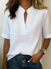 Élise — Elegante Bluse mit raffiniertem Kragen