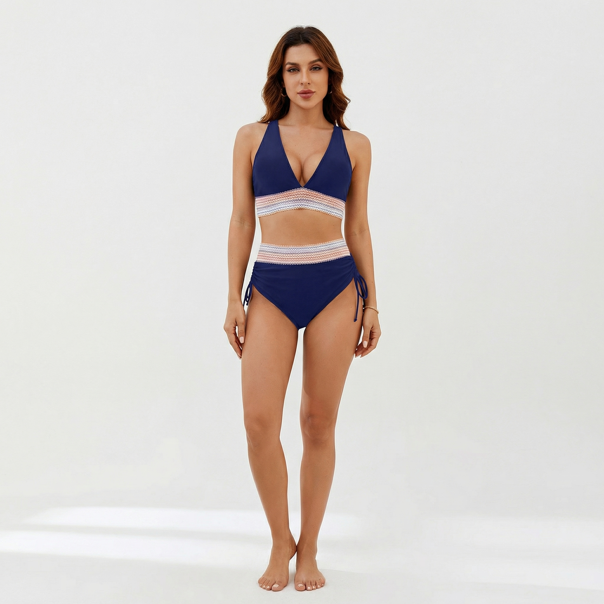 Lidia Bauchstützendes Bikini-Set