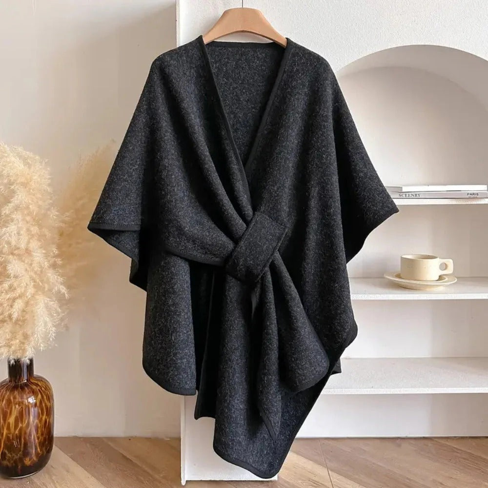 Alpina | Langer Poncho Schal