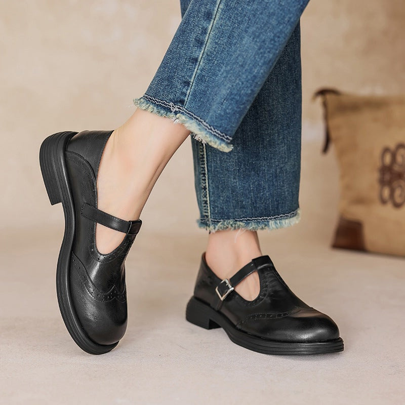 Elvara - Elegante Mary Janes aus Leder
