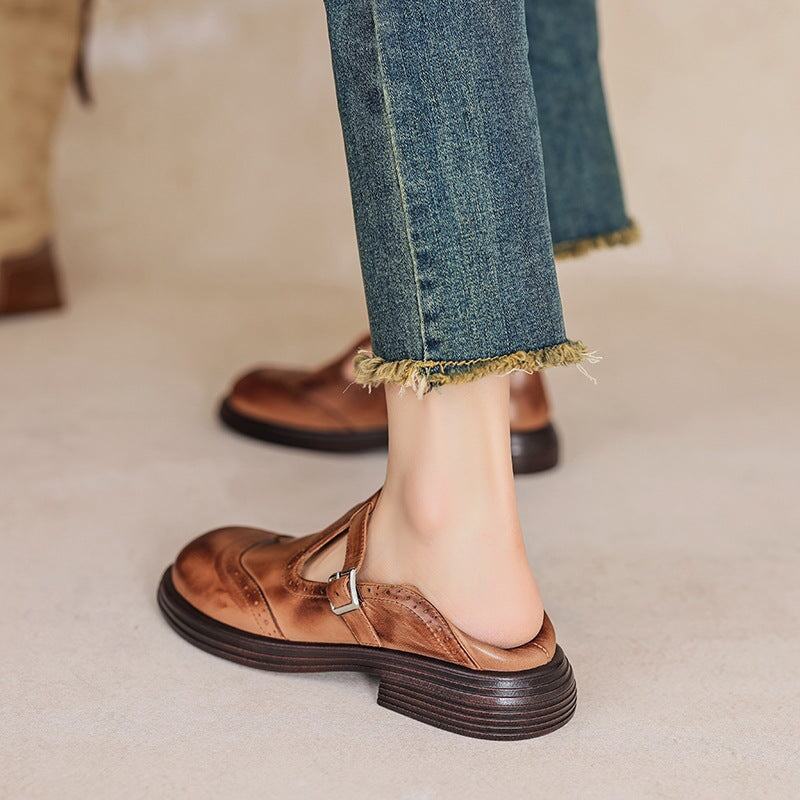 Elvara - Elegante Mary Janes aus Leder