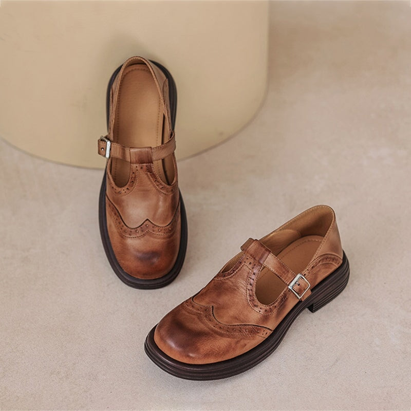 Elvara | Elegante Mary Janes aus Leder