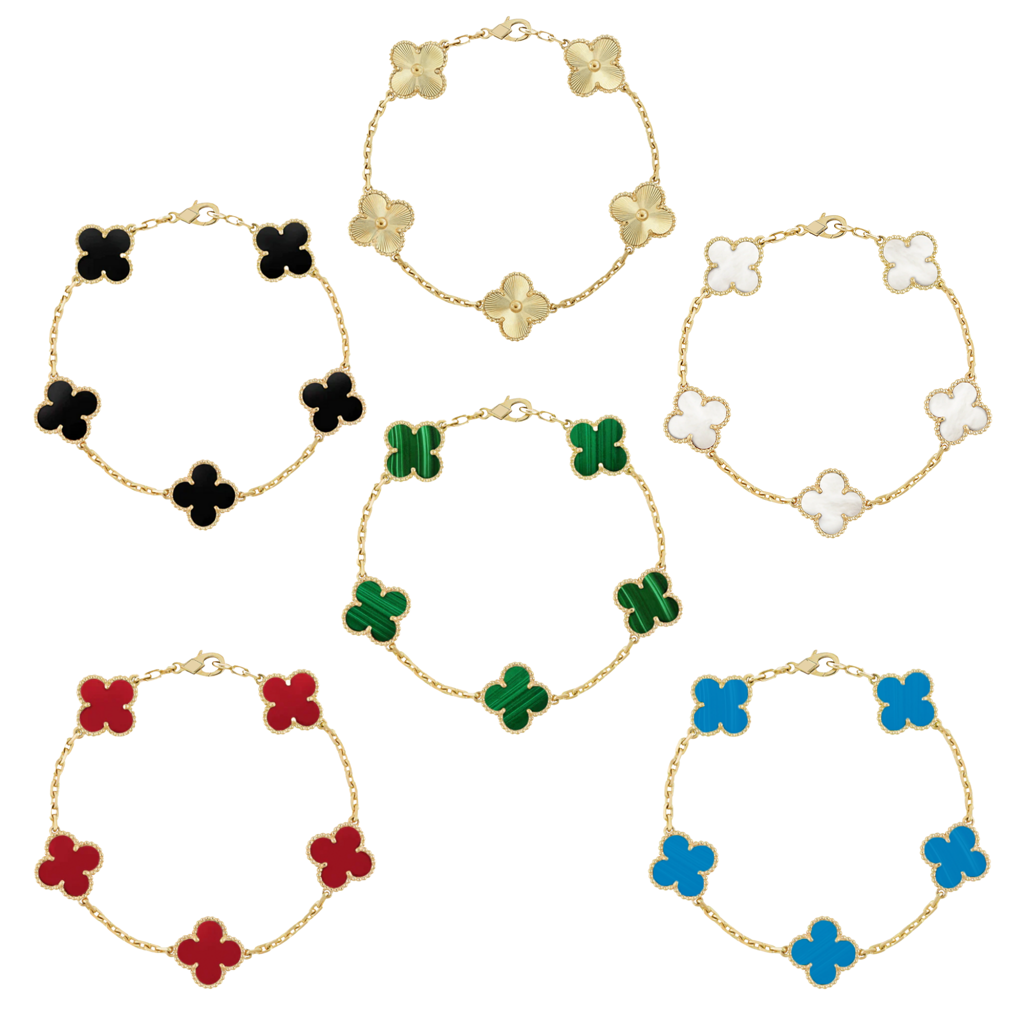 KLEEBLATT ARMBAND SIXPACK SET