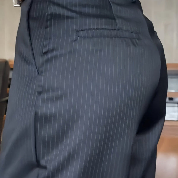 Mathilda | ELEGANTE, FIGURSCHMEICHELNDE HOSE MIT STREIFEN