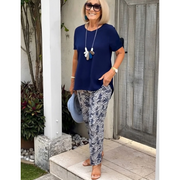 Maria – Zweiteiliges Set mit Print
