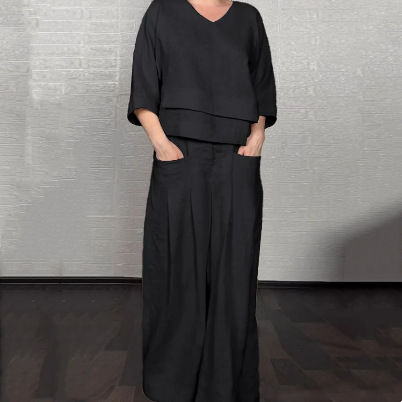 Noa | Minimalistisches, Weites Zweiteiliges Ensemble