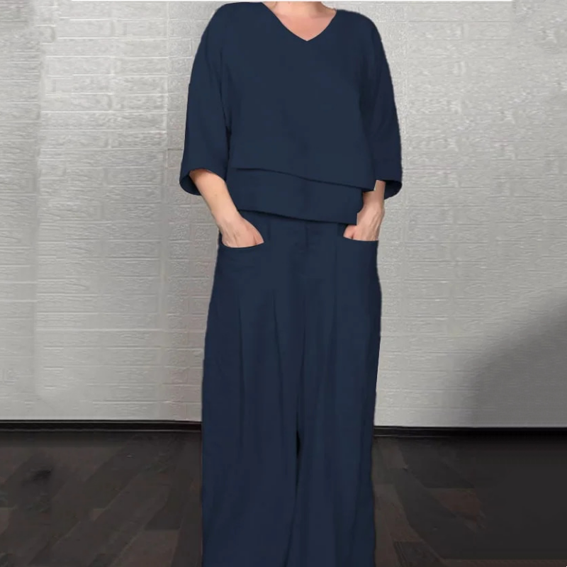 Noa | Minimalistisches, Weites Zweiteiliges Ensemble