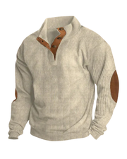 Vintage Pullover mit Reißverschluss