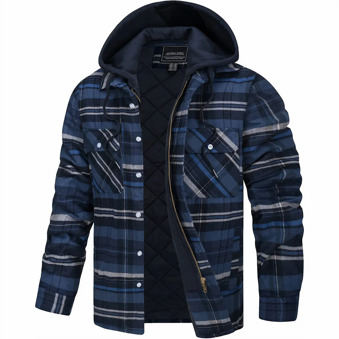 Arend – Warme Herrenjacke aus Premium-Wollmix